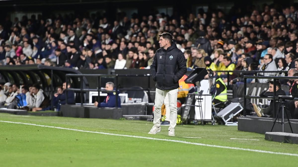 Pablo Hernández, durante el Castellón-Las Palmas