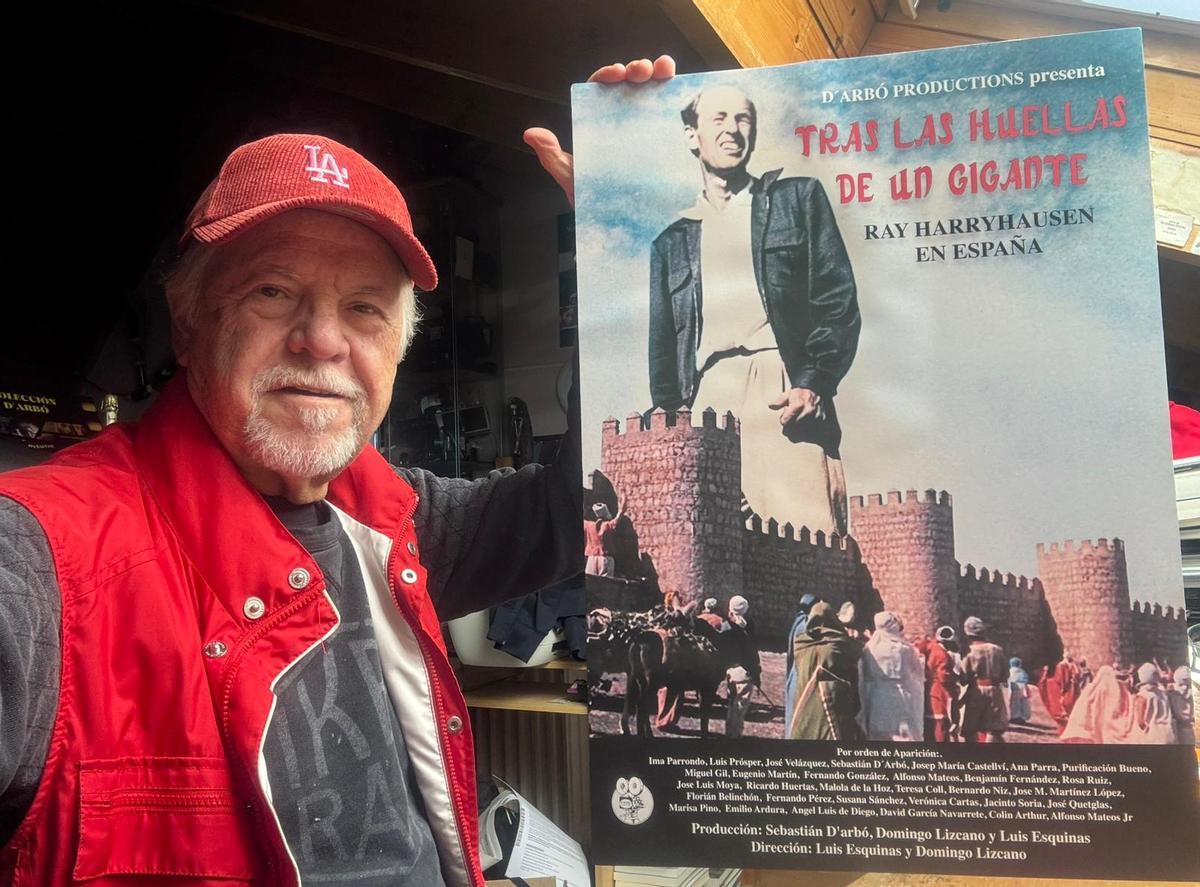 Sebastia d'Arbó acaba d'estrenar la seva última pel·lícula dedicada al mestre dels efectes especials, Ray Harryhausen.