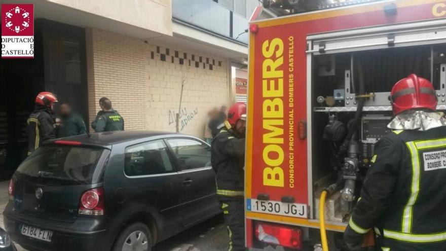 Cuatro heridos en el incendio de una vivienda en Benicarló