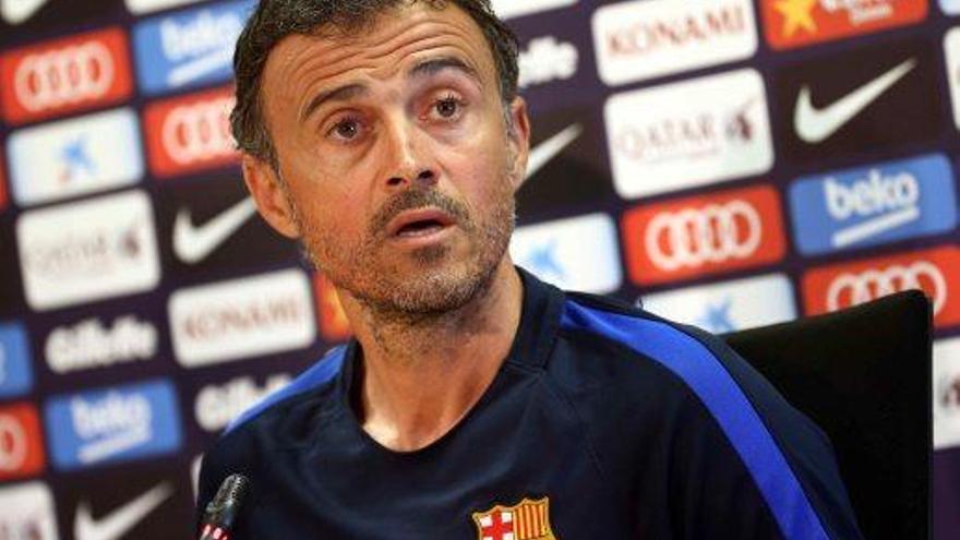 Luis Enrique viurà avui el seu últim partit al Camp Nou com a entrenador del Barça