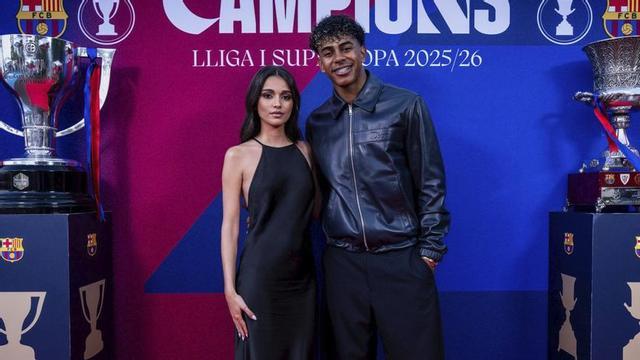 Lamine Yamal acompanyat de la influencer Inés García | / FC BARCELONA