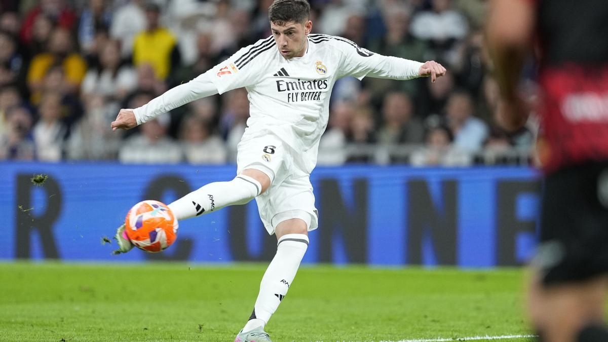 Valverde, jugador del Real Madrid