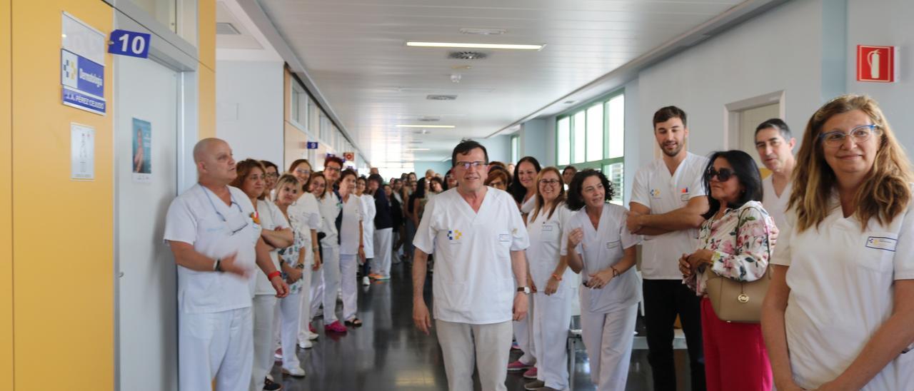 El hospital de Lanzarote despide al dermatólogo Juan Antonio Pérez Cejudo por su jubilación