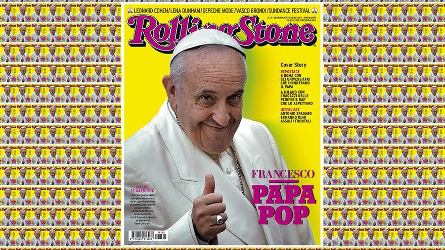 Portada del próximo número de la revista Rolling Stone en Italia. / EFE