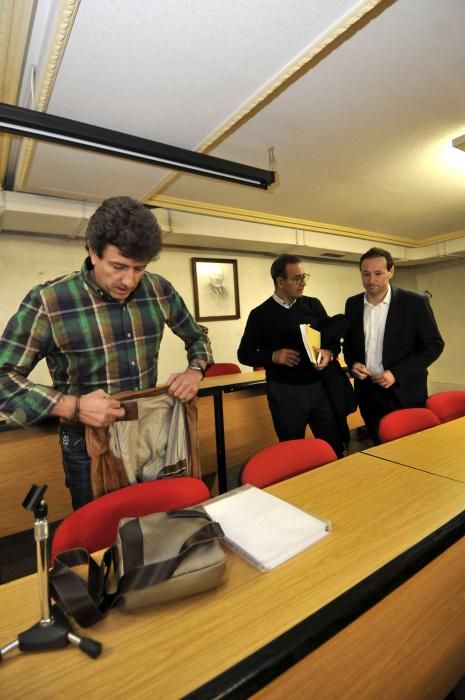 Asamblea del PSOE en la Casa del Pueblo de Mieres