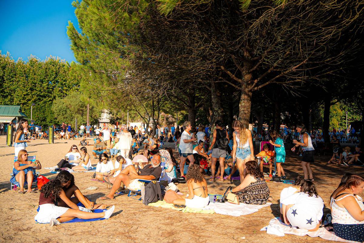 El eclipse desde Arousa, en imágenes El eclipse desde Arousa, en imágenes