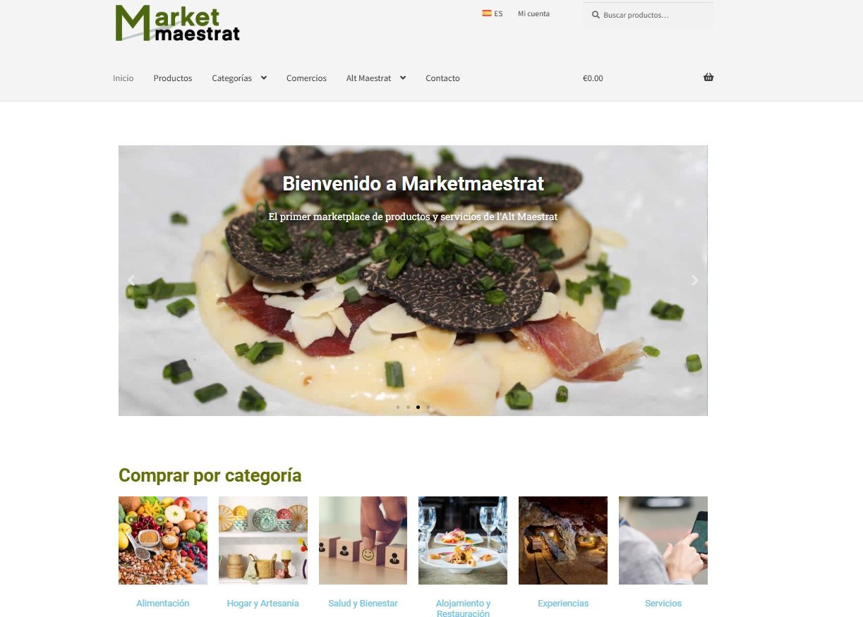 La plataforma de Market Maestrat ofrece al mundo productos artesanos.