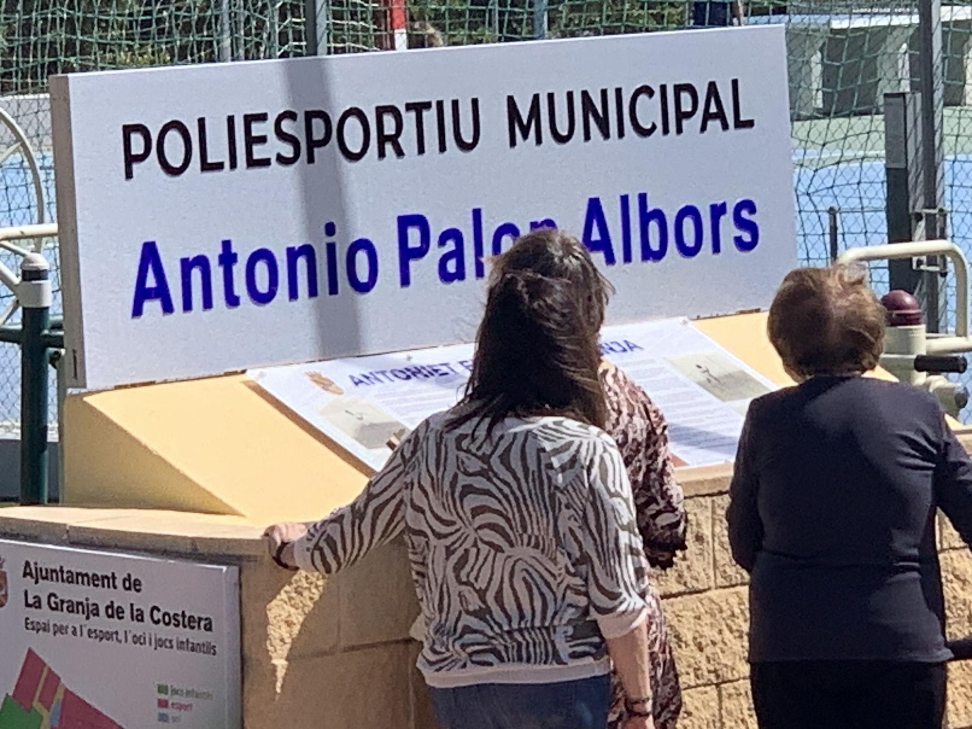 La Granja homenajea al pilotari Antonio Palop