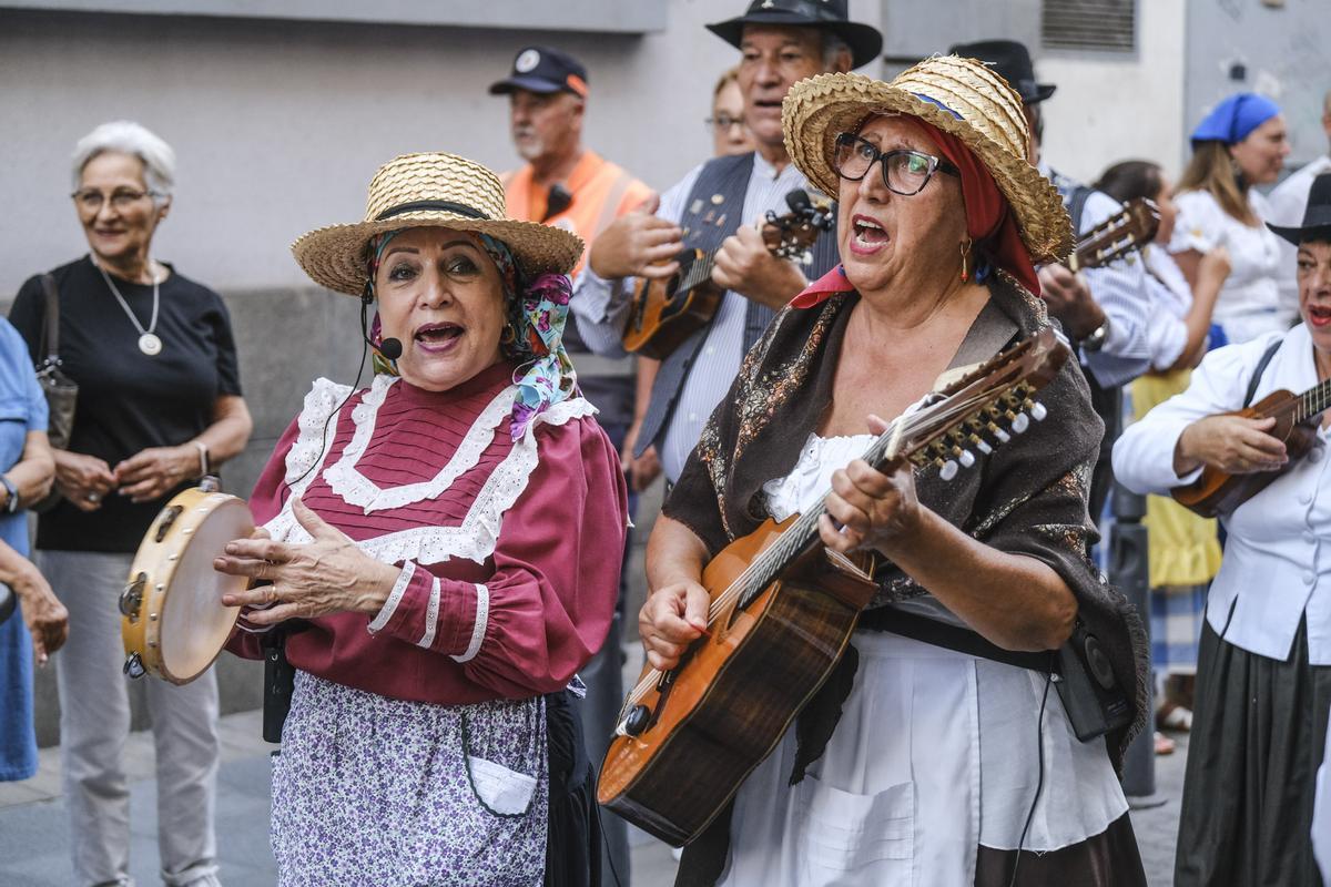 Romería ofrenda a la virgen de La Luz