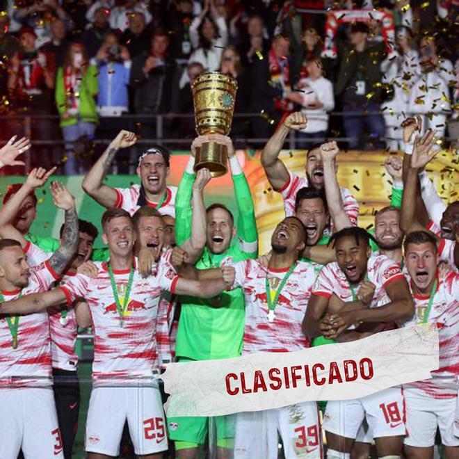 El RB Leipzig, cuarto de la Bundesliga, a Champions