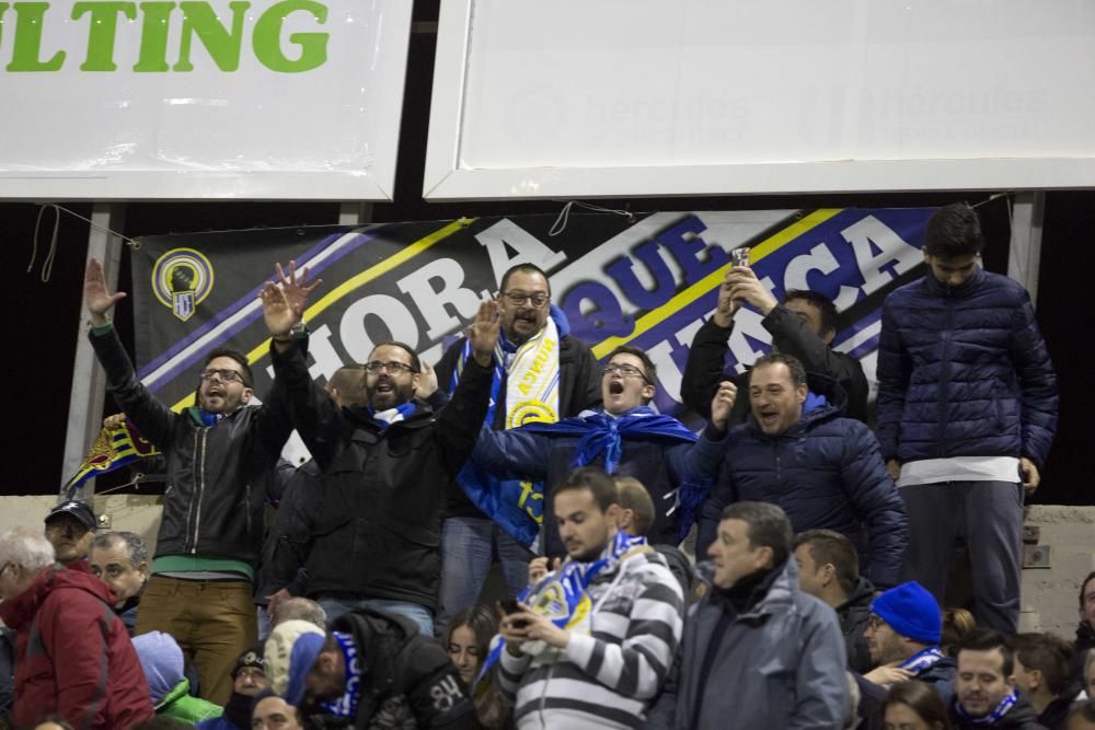 El Hércules llega vivo al Camp Nou