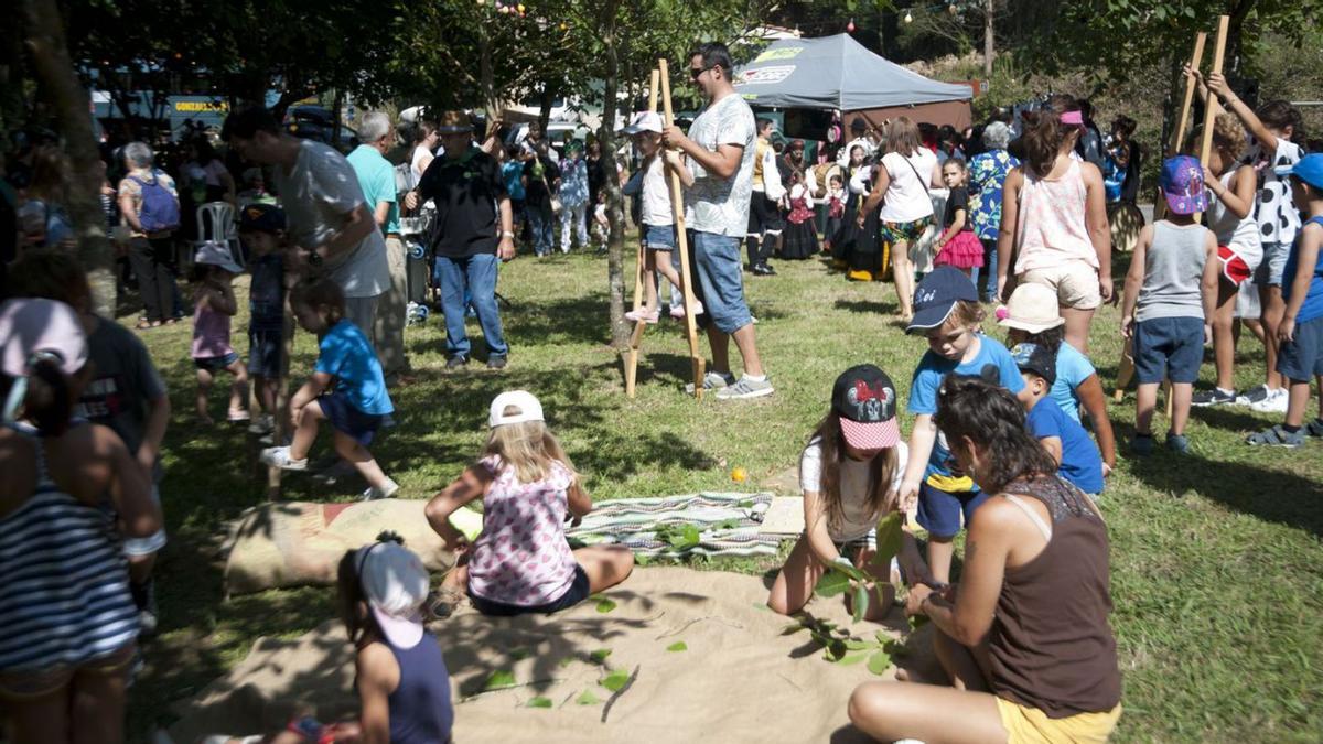 Una edición del festival de Sisalde, que se celebra en los terrenos que el Concello prevé adquirir. |   // L.O.