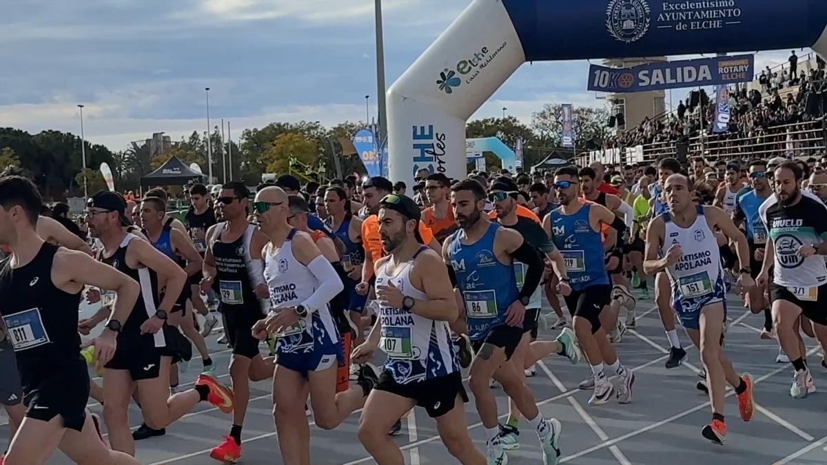 Así ha sido la XI edición de la carrera 10KRotary – Conciénciate organizada por el Rotary Club Elche Illice