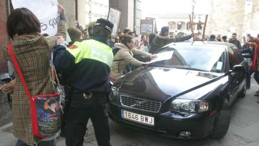 El kilometraje del coche oficial del Ayuntamiento de Zamora, bajo control ciudadano