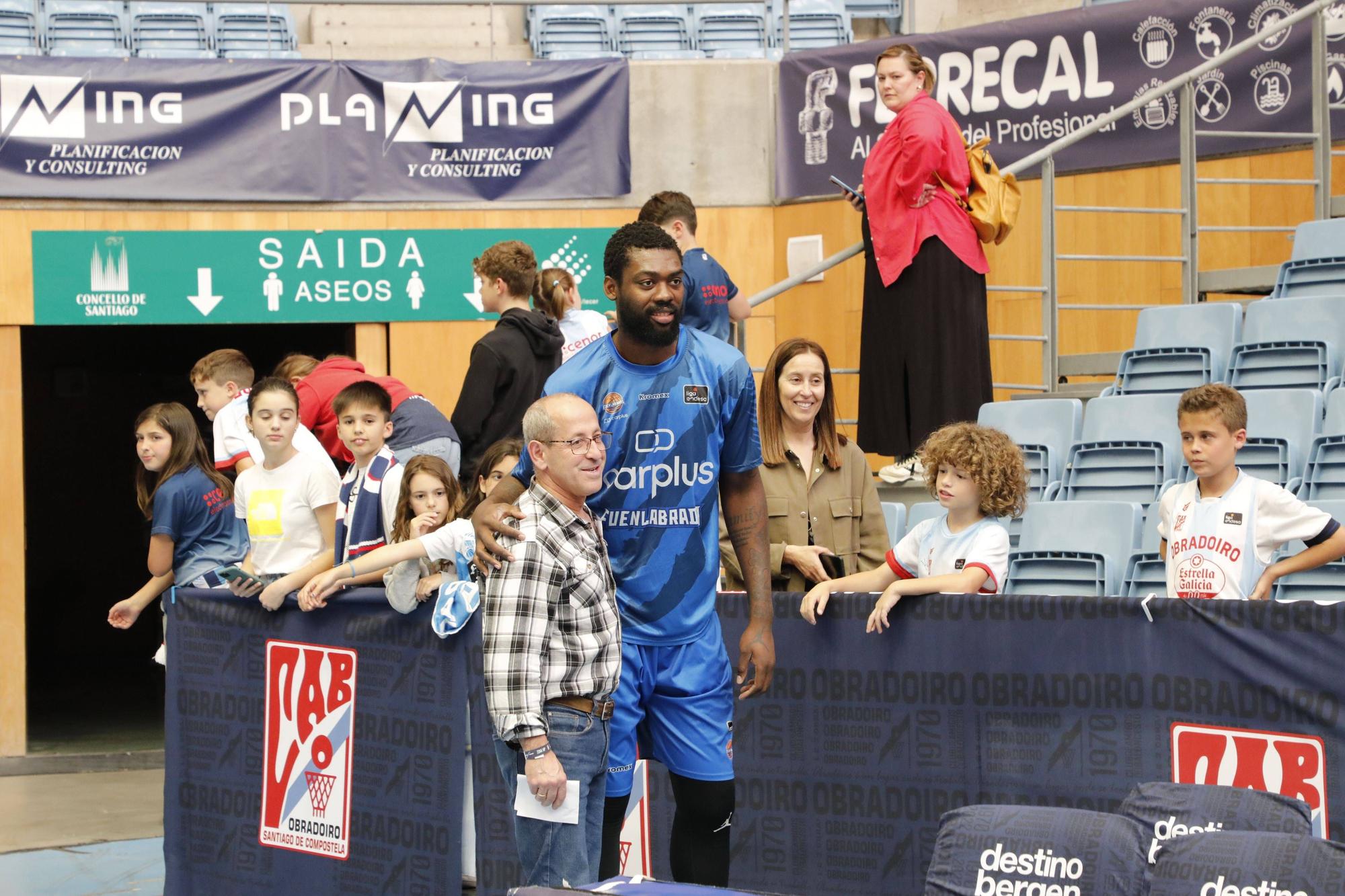 Obradoiro vs Fuenlabrada: las imágenes del partido