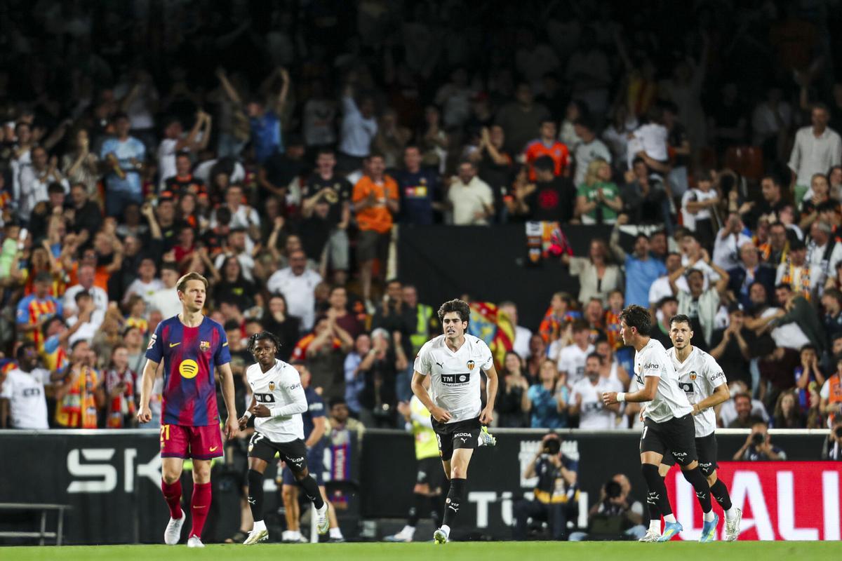 De Jong se lamenta.