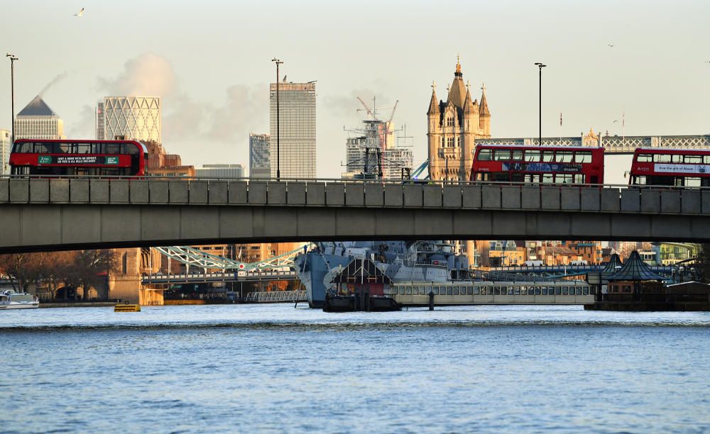 Atentado terrorista en el puente de Londres