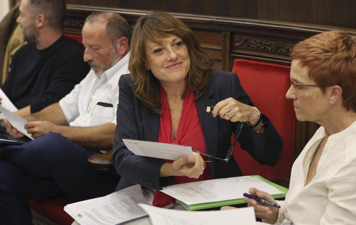 Maria Josep Picó en un reciente pleno.