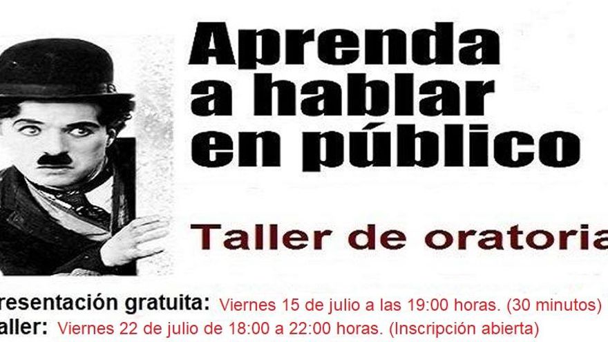 Presentación del taller de oratoria
