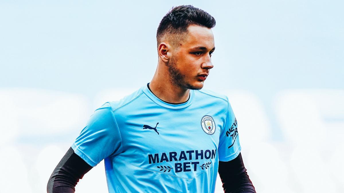 James Trafford llegó a la cantera del City en 2015