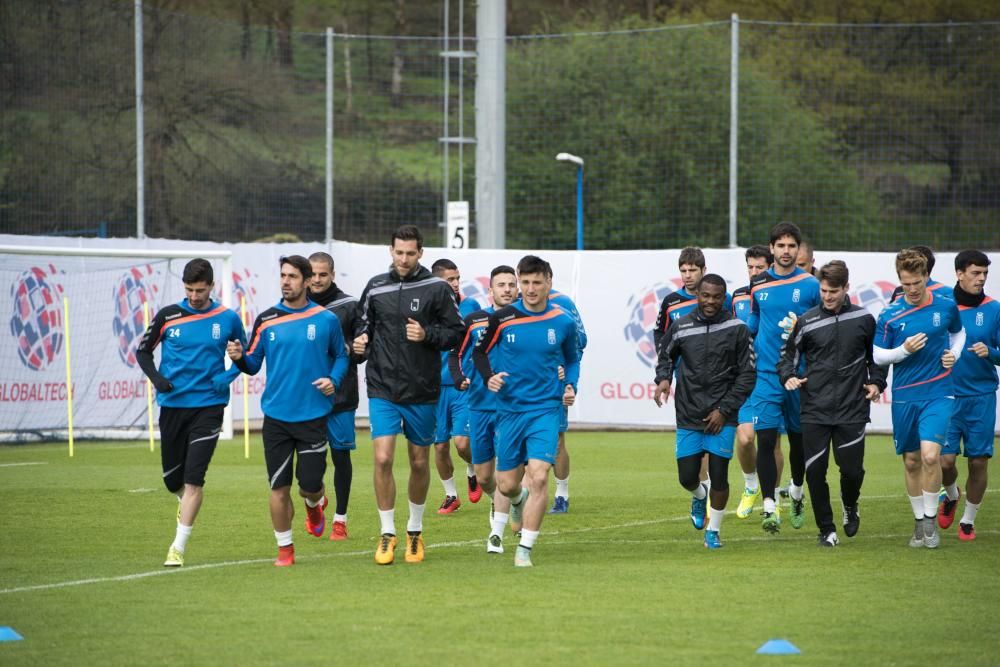 Entrenamiento del Real Oviedo