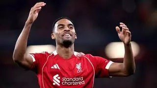 ¡Gravenberch puso el tercero en el marcador con un espectacular tiro!