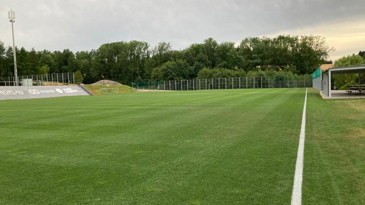 Campo de entrenamiento del SportArena de Geinberg donde se ejercitará el Mallorca.