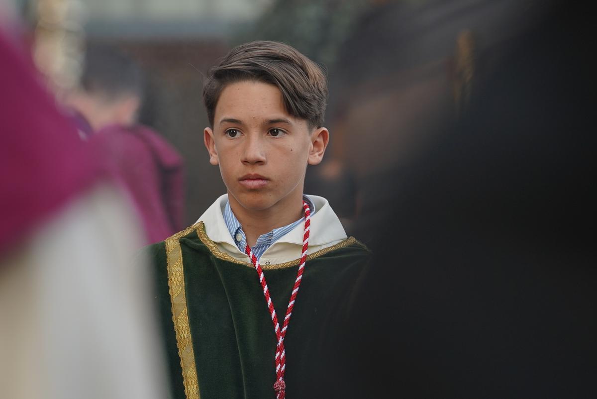 La salida del Cristo de las Lágrimas, en imágenes