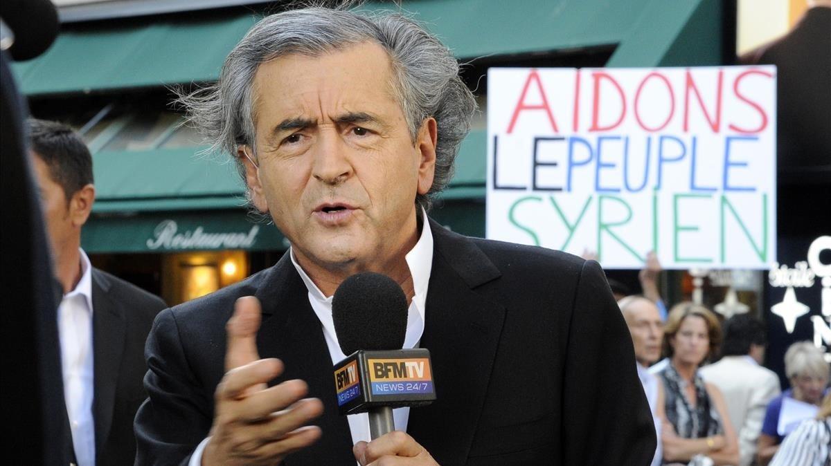 El filósofo francés Henri Lévy, en el 2011. El filósofo francés Henri Lévy, en el 2011.