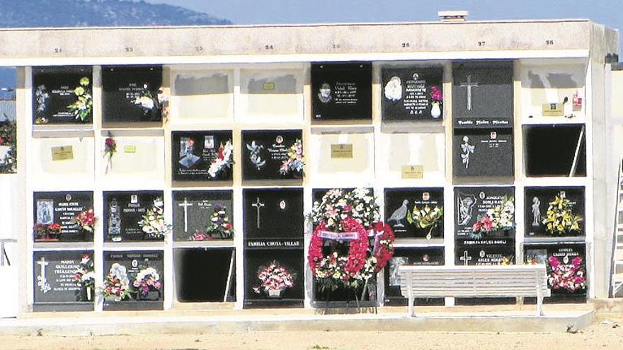 Vinaròs se queda con solo un nicho nuevo en el cementerio