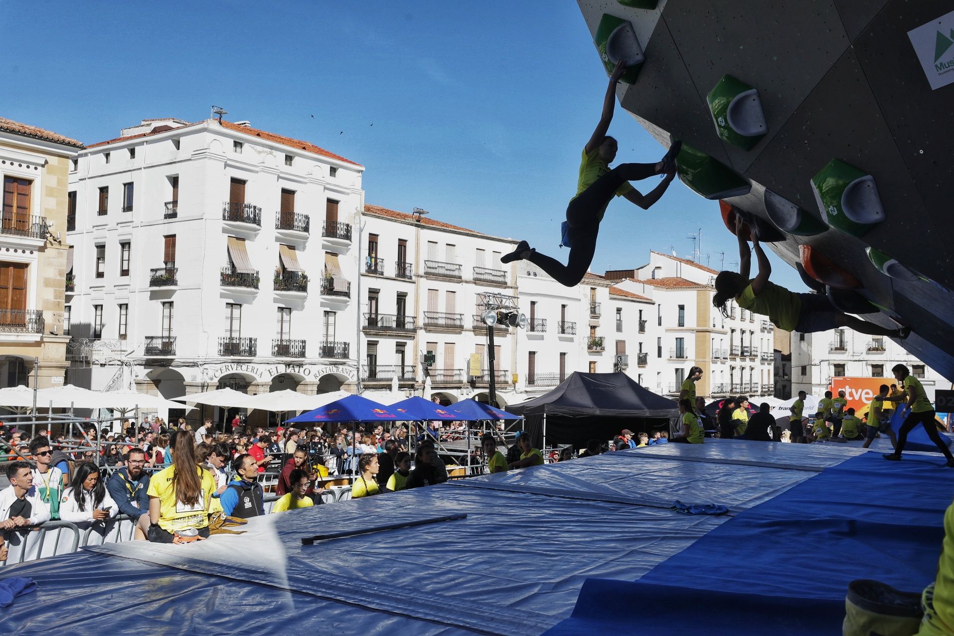 Campeonato de España de Escalada de Bloque y Velocidad y Copa de España de Velocidad en Cáceres