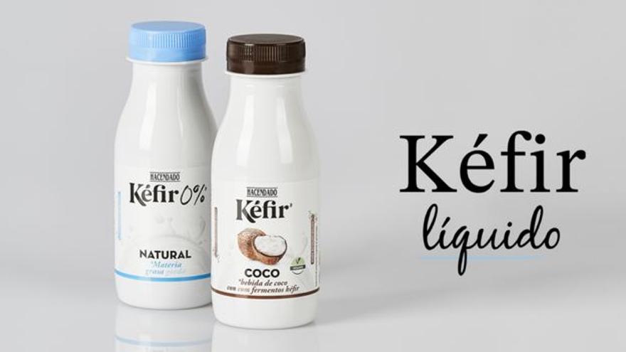 Kéfir Mercadona | La bebida de leche con sabor natural y de coco