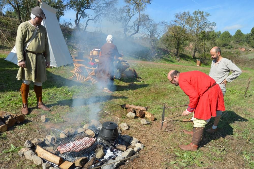 Campament medieval a Santpedor