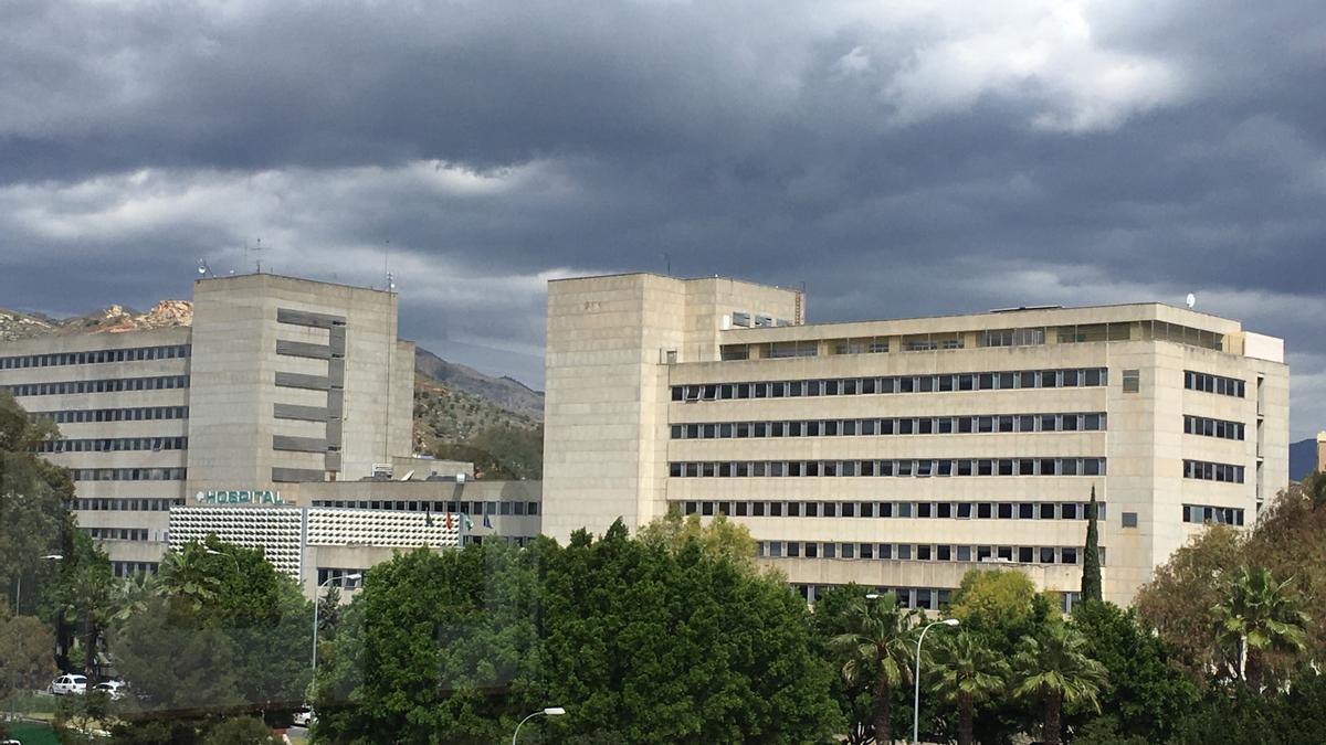 Fachada del Hospital Materno Infantil de Málaga.