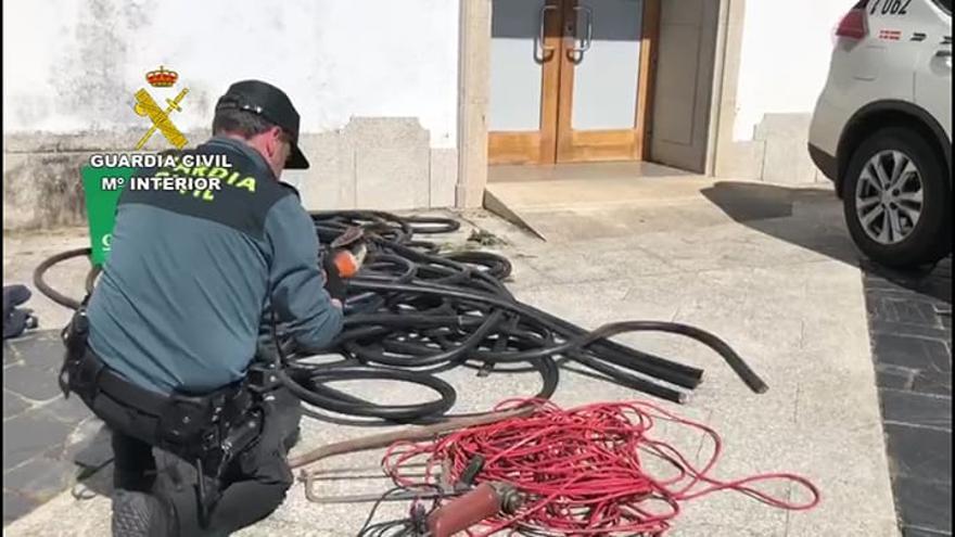 Dos detenidos por robos en parques eólicos de Cedeira y As Pontes.