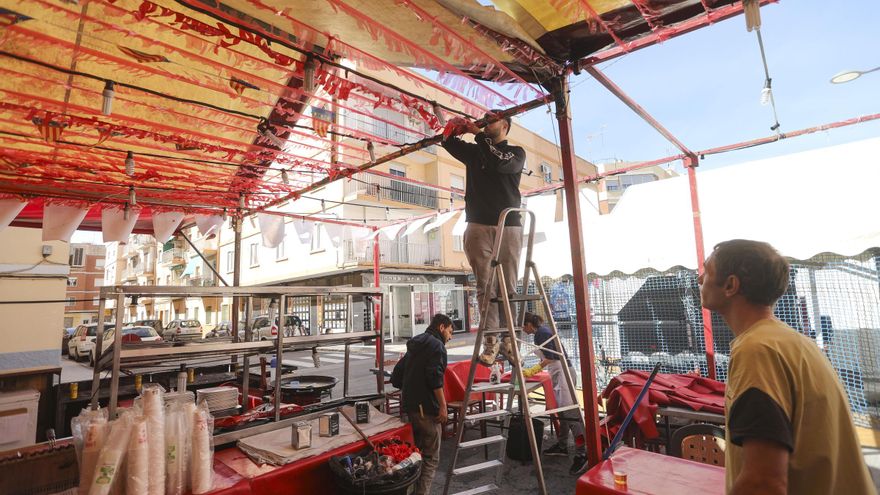 Así se presentan las Fallas en Sagunt