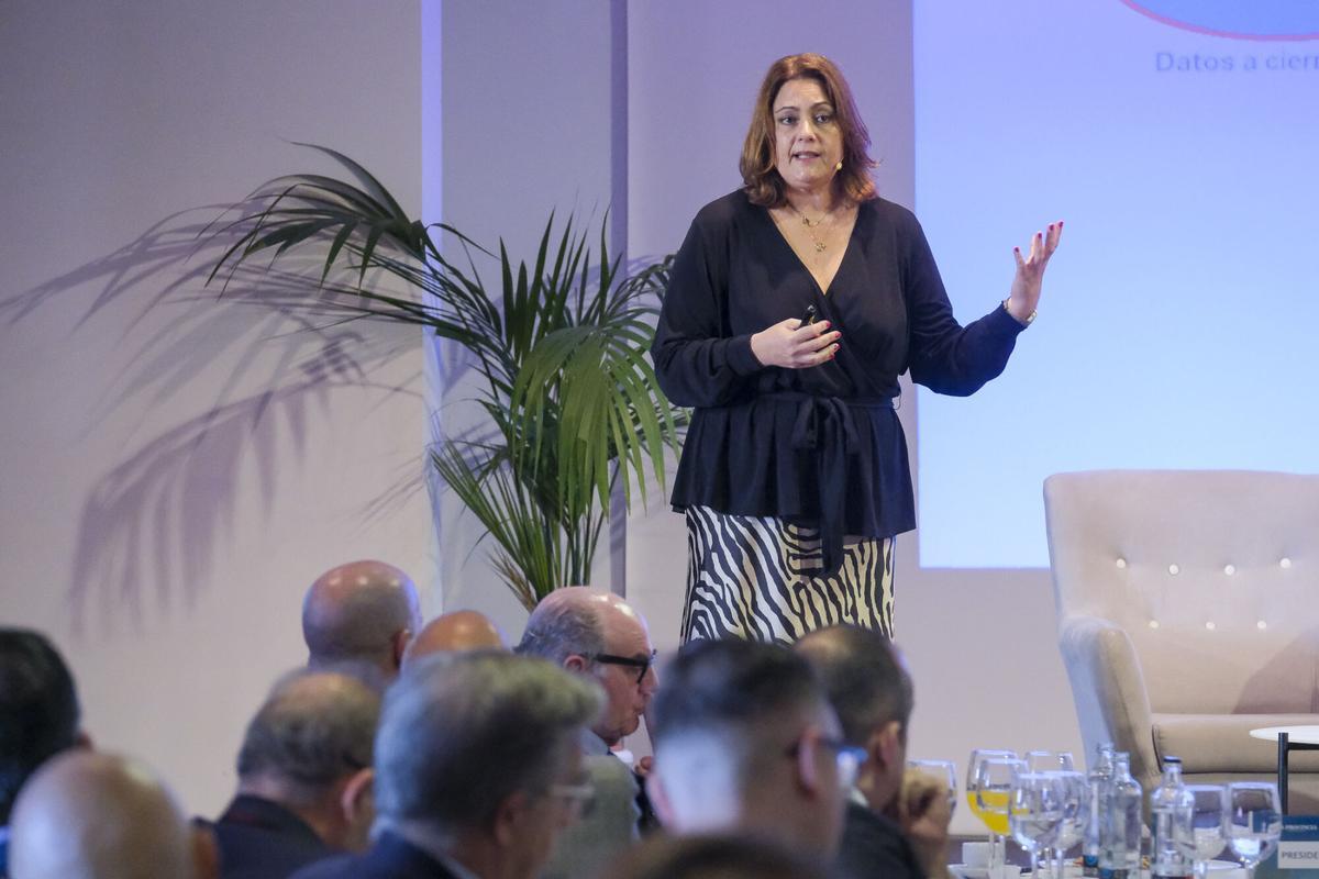 Foro Prensa Ibérica con Beatriz Calzada, presidenta de la Autoridad Portuaria de Las Palmas