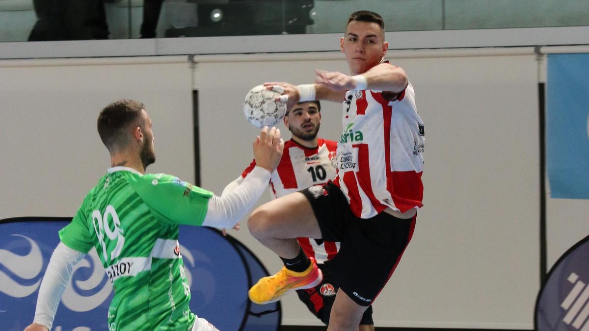 Acción de un partido de esta temporada.