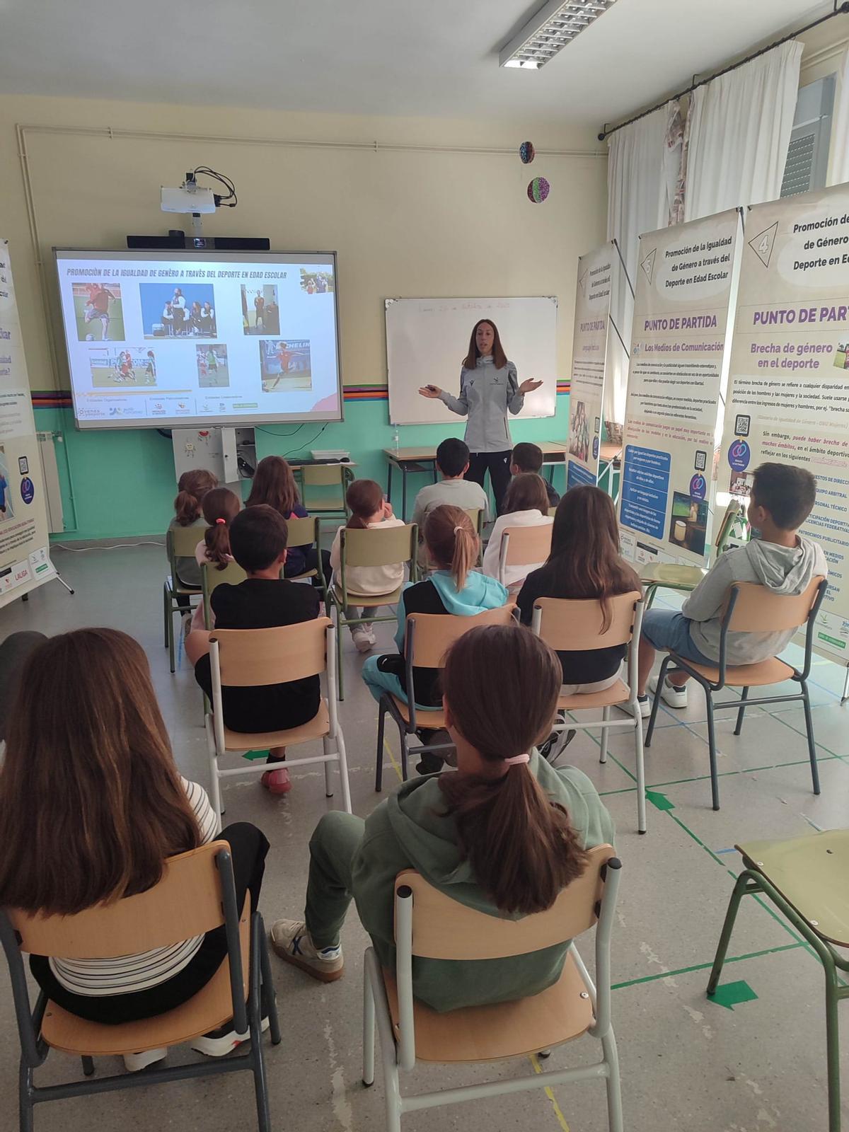 'Igualdad' en el CEIP La Maya de Valdeobispo.