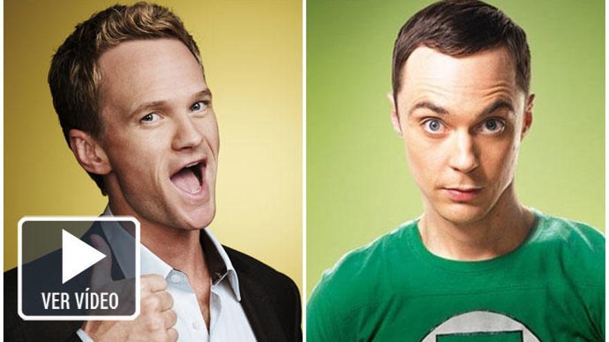 Barney Stinson y Sheldon Cooper.