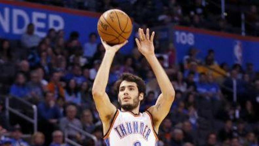 Álex Abrines, en una imagen de esta temporada.