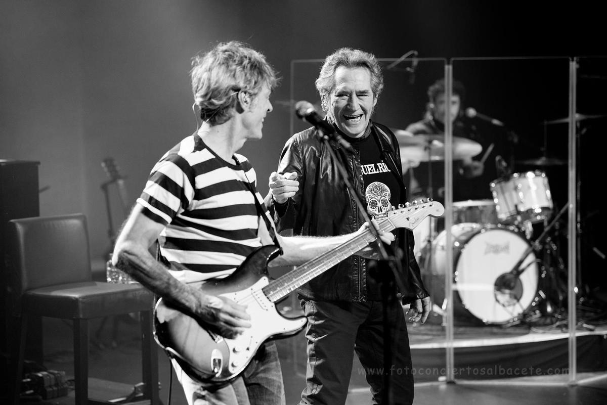 Miguel Ríos, una de las grandes leyendas del rock en español.