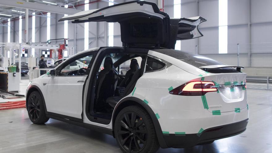 Tesla Model X, uno de los atractivos de la feria.