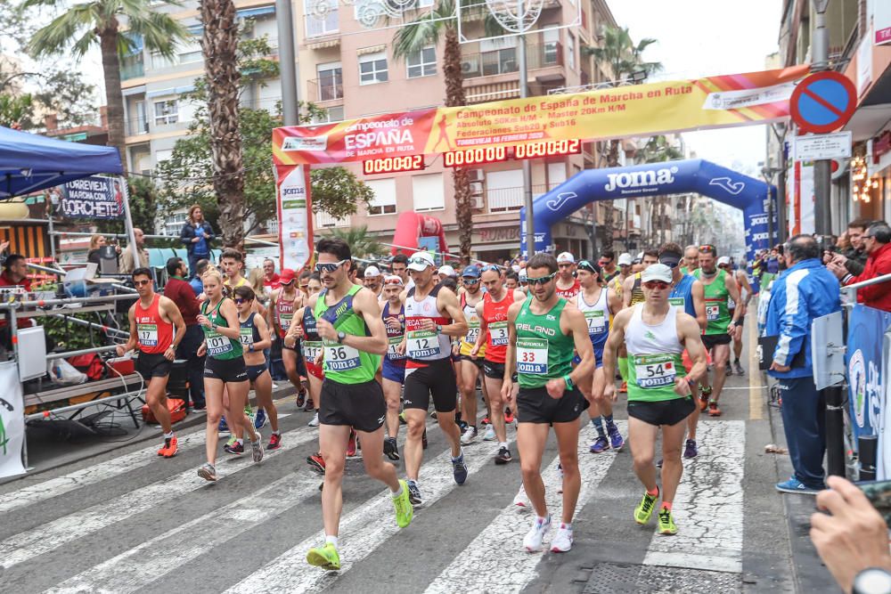 Iván Pajuelo y Mar Juárez, los últimos campeones de España de 50 km marcha