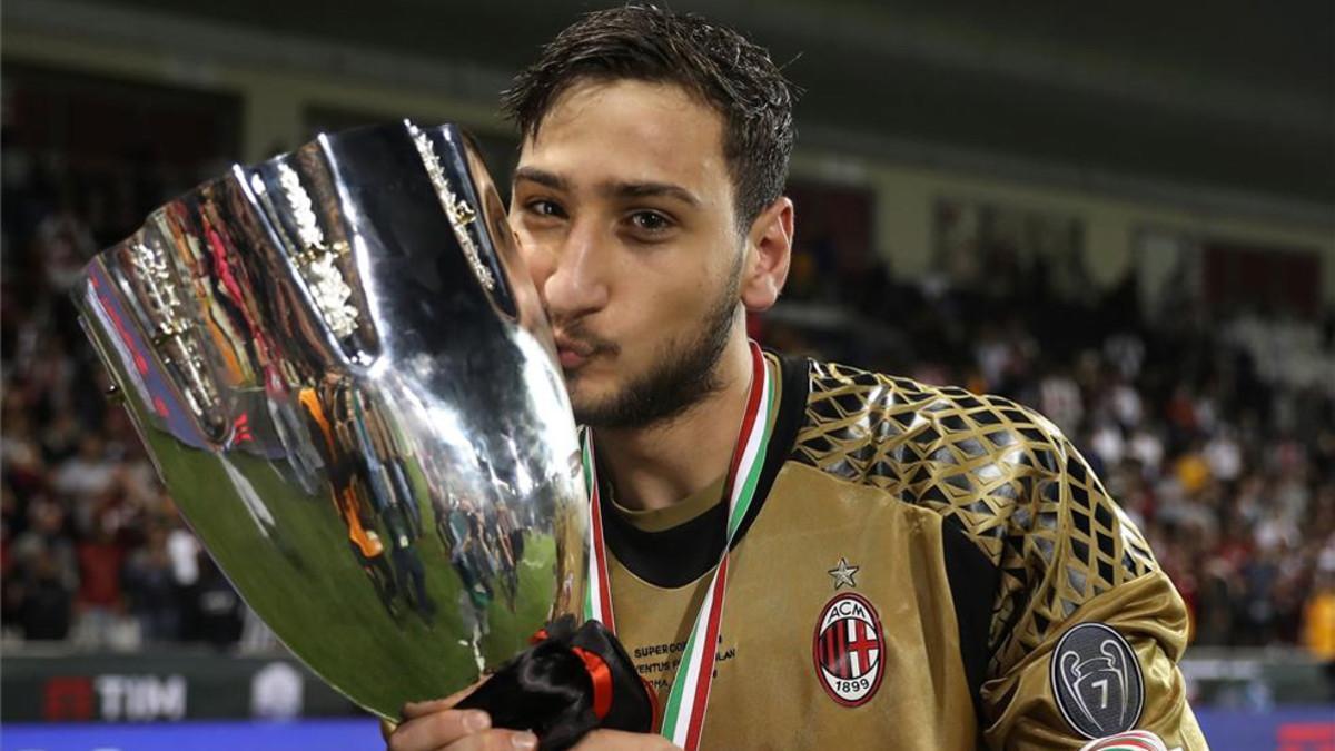 Donnarumma ha disparado su cotización tras la Supercoppa