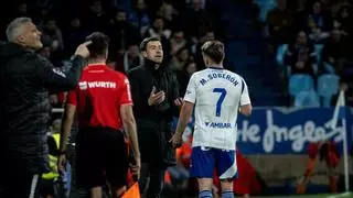 Soberón sobre su gol anulado: "Es fútbol. Si el árbitro lo da, el VAR no lo anula"