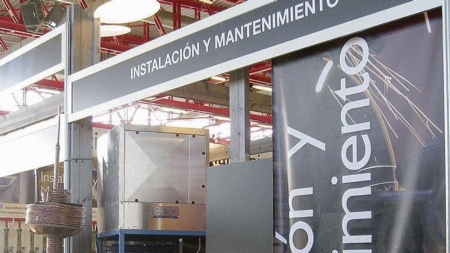 Una de las instalaciones en una muestra de Formación Profesional.