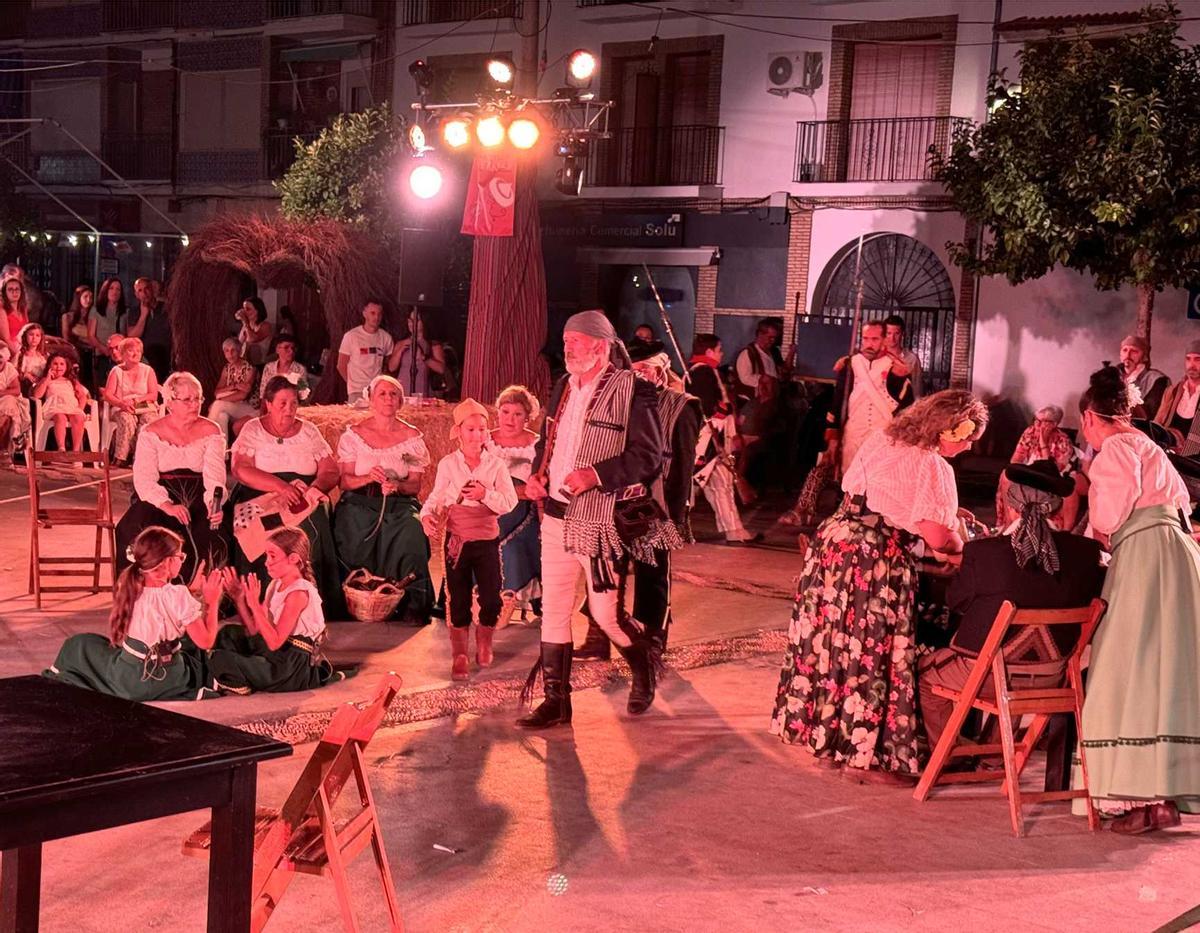 Una de las recreaciones históricas.