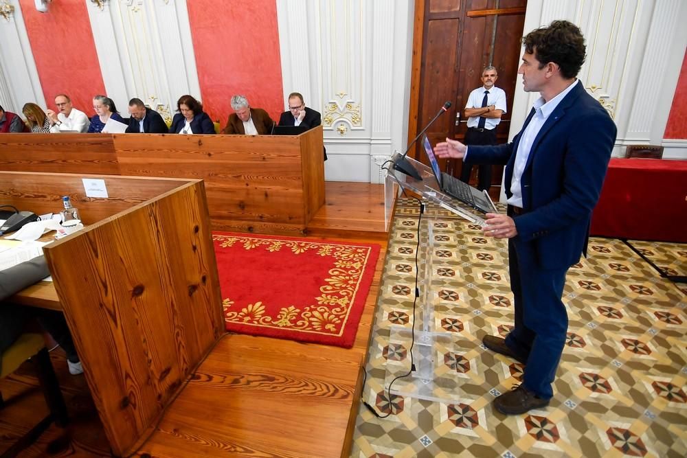 Pleno del Ayuntamiento de Las Palmas de Gran Canaria, el último de 2018