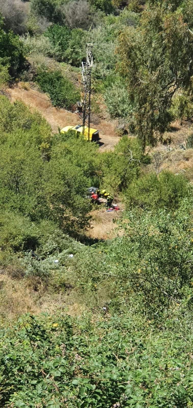 Accidente Vega de San MAteo